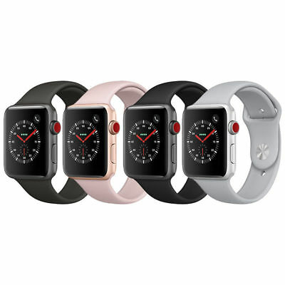 Apple Watch 42mm Series 3 GPS + Cellular with Sport Band MQK12LL/A - Apple Watch 38mm Series 3 GPS Cellular with Sport Band MQJN2LLA 0 - Apple Watch 42mm Series 3 GPS + Cellular with Sport Band MQK12LL/A